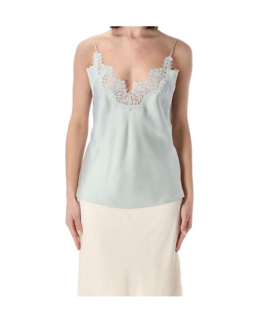 Rohe Gray Off-Shoulder Camisole Top