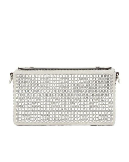 Fendi Metallic Baguette Soft Trunk Tote Bag for men