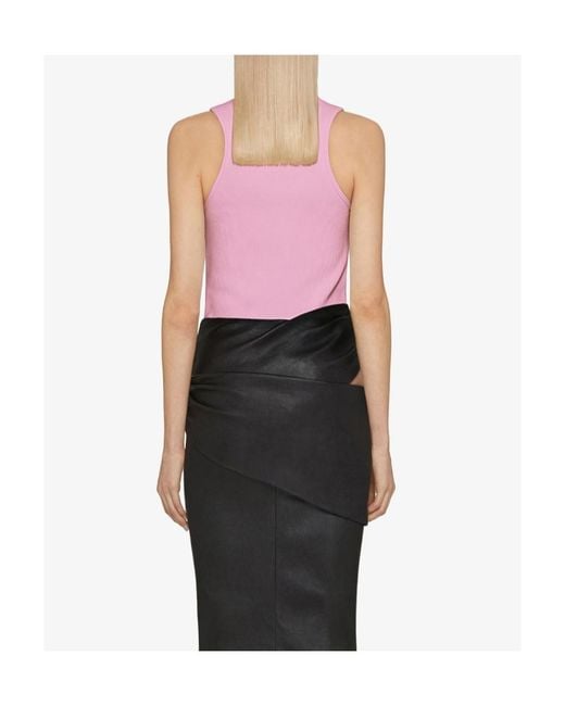 Givenchy Pink Extra Slim Fit Tank Top