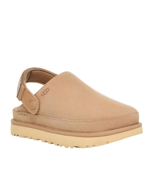 Ugg Natural Goldenstar Slip-On Clogs