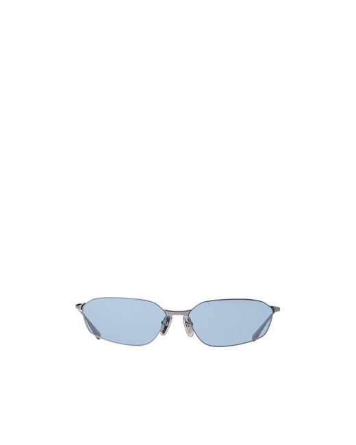 Balenciaga Blue Eyewear Cat-Eye Sunglasses for men