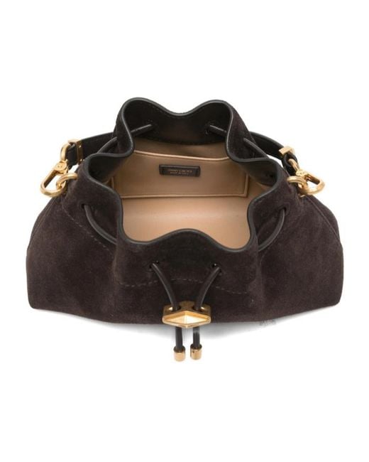 Jimmy Choo Black Top Handle Shoulder Bag