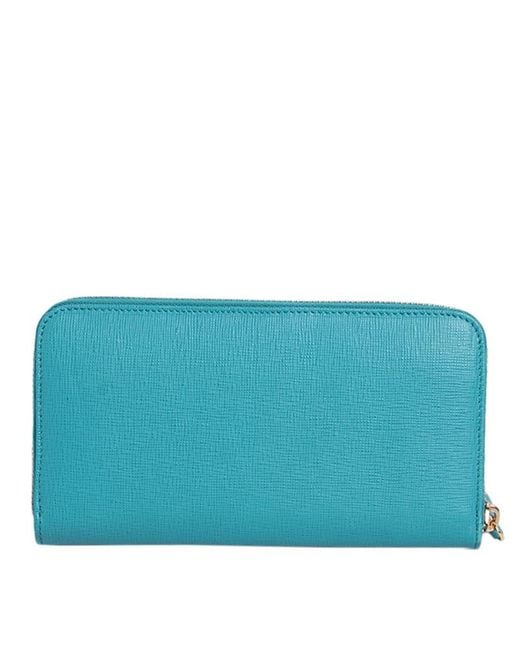 Fendi Blue Long 'Crayons' Wallet