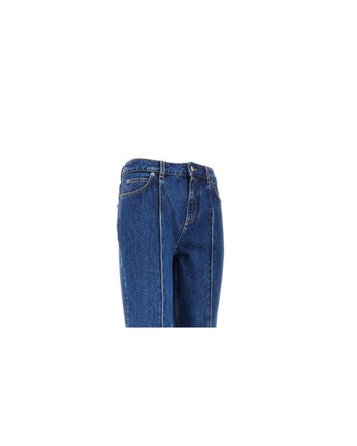 Bally Blue Belt Loop Jeans