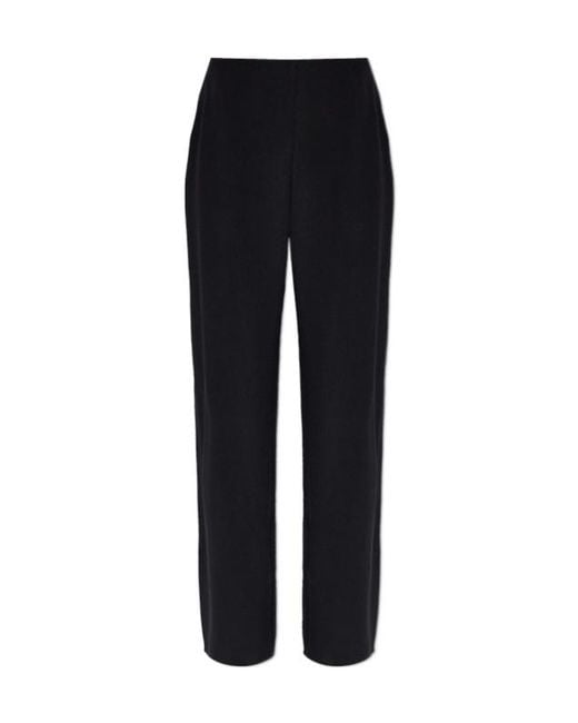 Cult Gaia Black Zippered Casual Pants