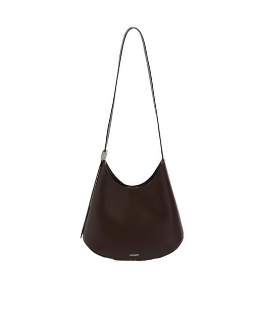 Jil Sander White Eldorado Small Shoulder Bag