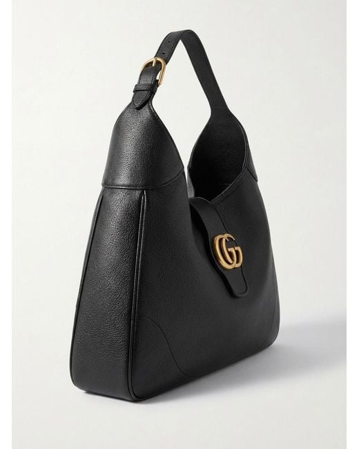 Gucci Black Aphrodite Large Shoulder Bag
