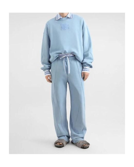 Dolce & Gabbana Blue Logo Sweatshirt for men
