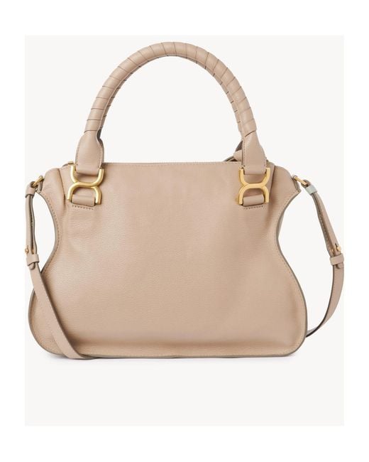 Chloé Natural Chloé Marcie Medium Tote Bag