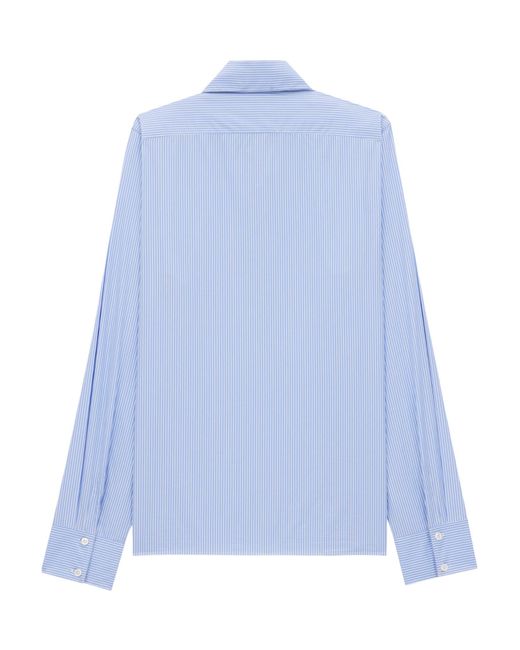 Saint Laurent Blue Cassandre Shirt