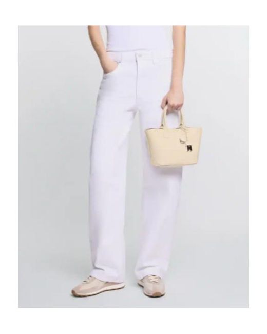 Hogan Natural Address Mini Shopping Bag