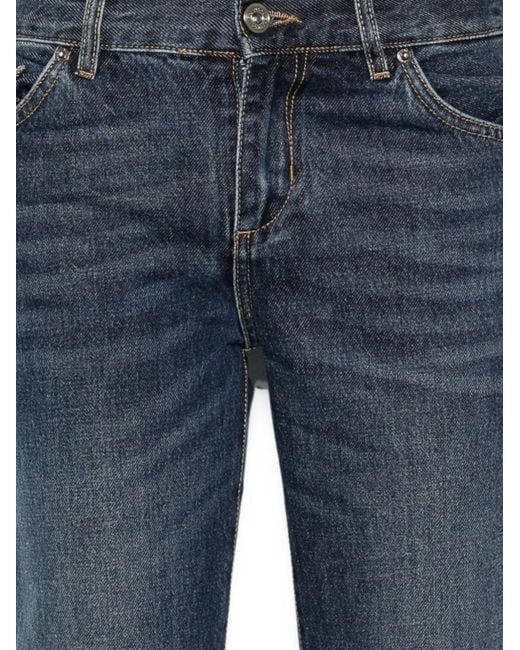 Liu Jo Blue X Elodie Whiskered Ruched Jeans
