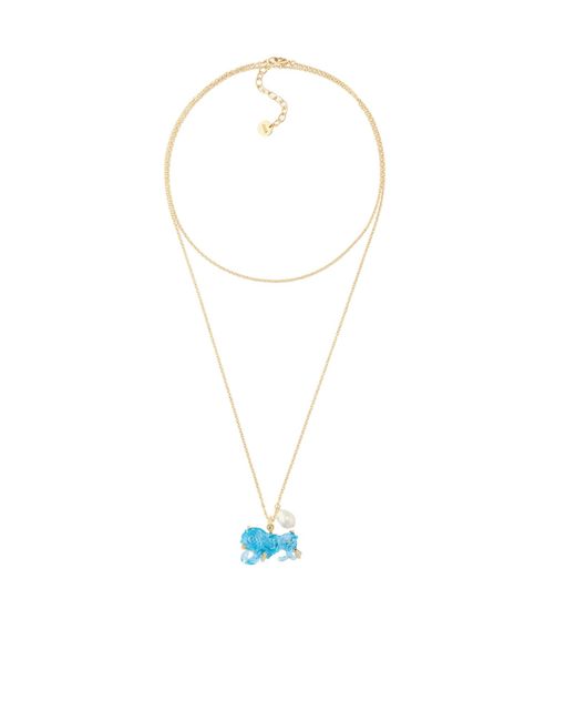 Dior White Crystal Sauvage Necklace