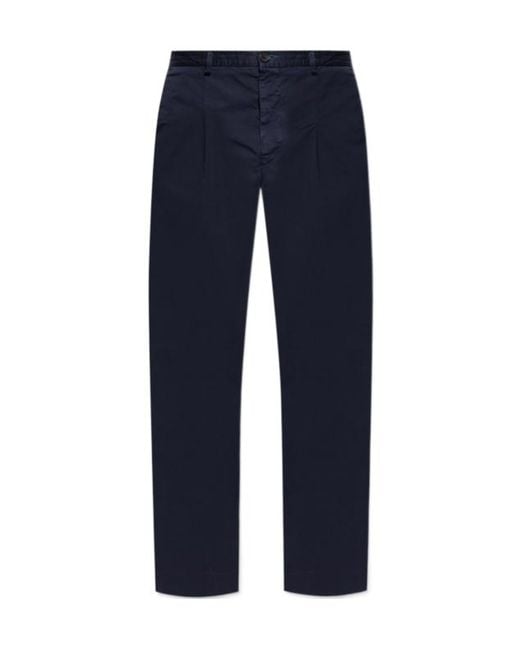 Paul Smith Blue Ps Paul Smith Pleated Trousers for men