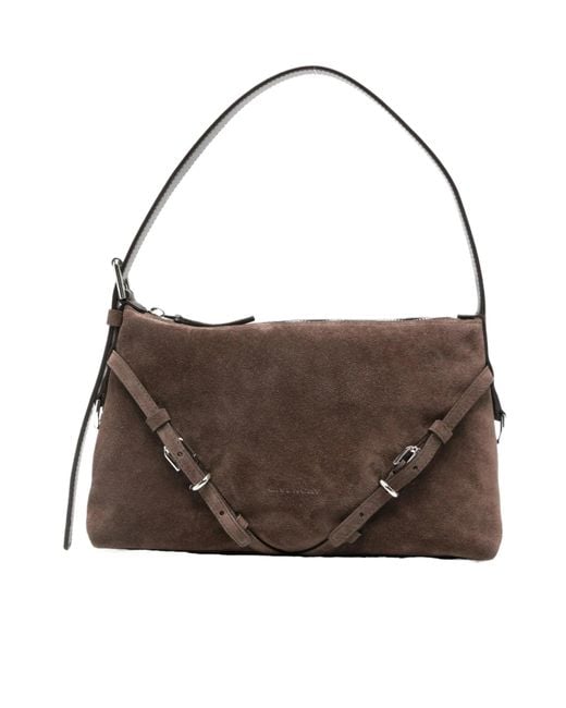 Givenchy Brown Voyou Mini Tote Bag