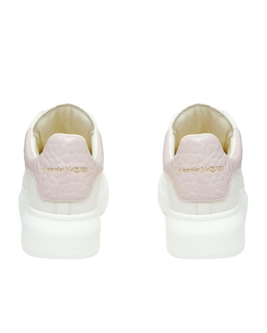 McQueen White Oversized Low-Top Sneakers