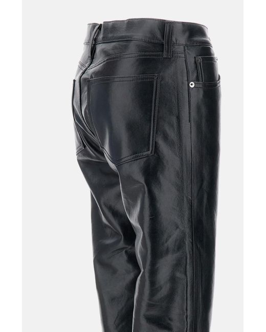 Agolde Gray Low-Rise Slim Pants
