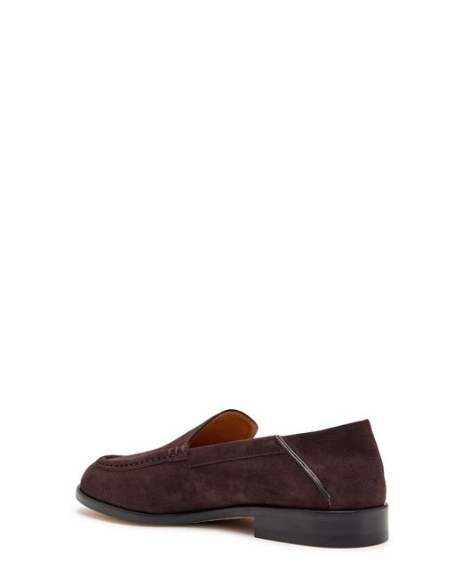Tod's Brown Cuoio 07M Suede Loafers