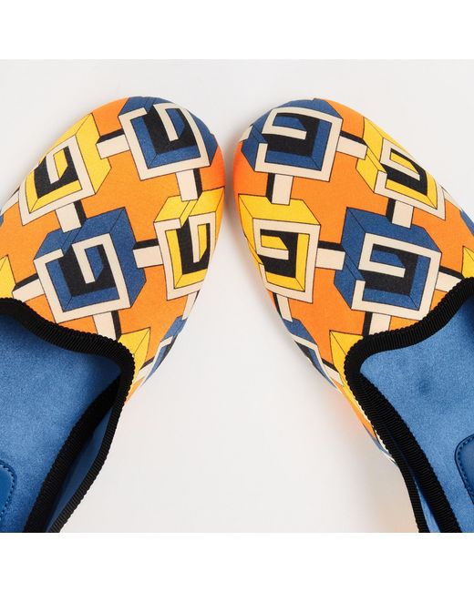Gucci Yellow Full Fit Slippers