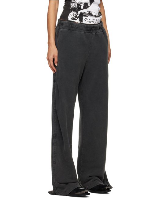 Y. Project Black Layered Track Pants