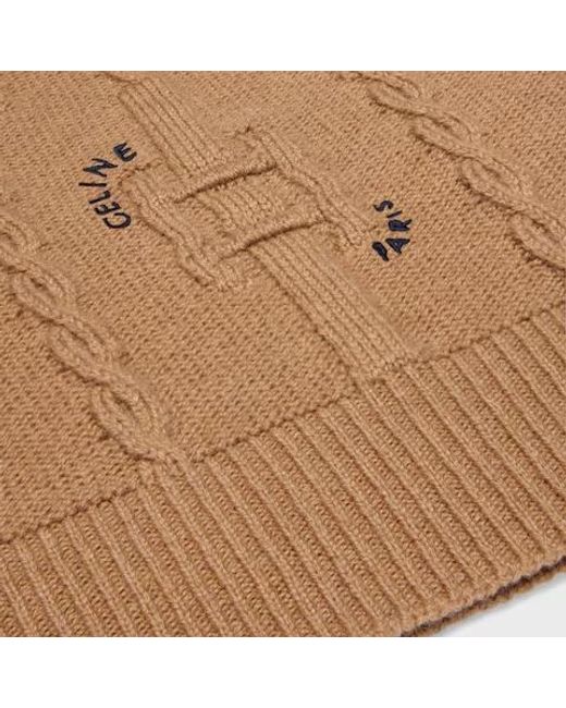 Céline Natural Crewneck Sweater