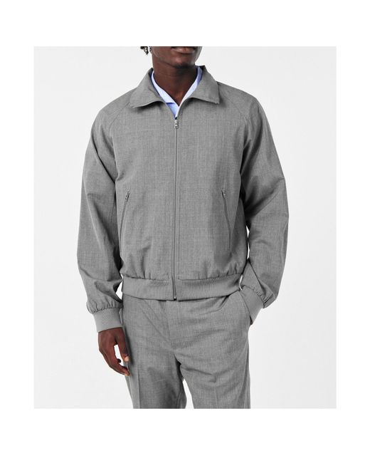 Prada Gray Zip-Up Jacket for men