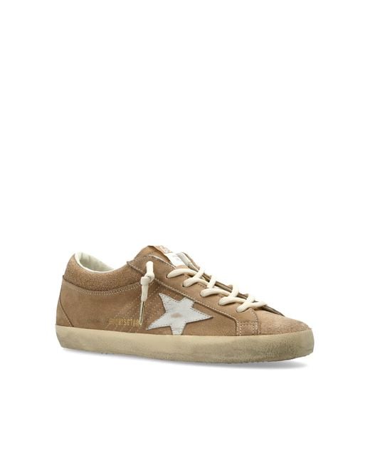 Golden Goose Deluxe Brand Brown Lace-Up Low-Top Sneakers