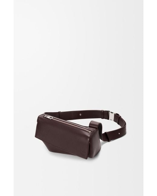 Loewe Brown Puzzle Featherlight Sling Bag for men