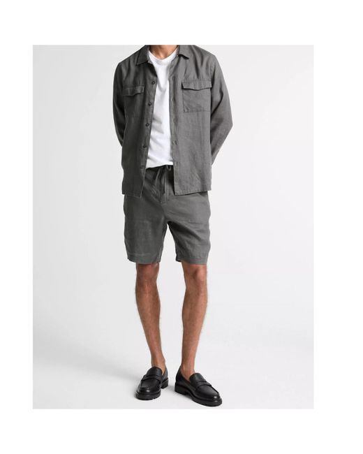 Vince Gray Relaxed Utility Shirt for men