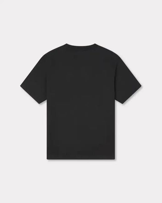 KENZO Black Boke Heart Crewneck T-Shirt for men