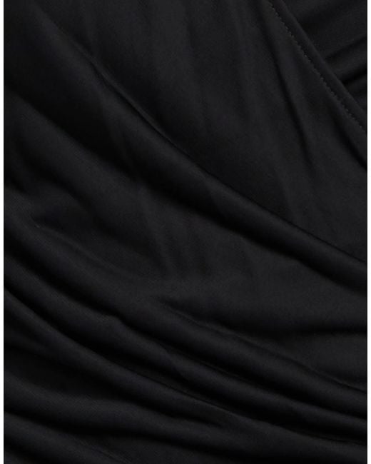 Max Mara Black Solid-Color Long-Sleeve Shirt