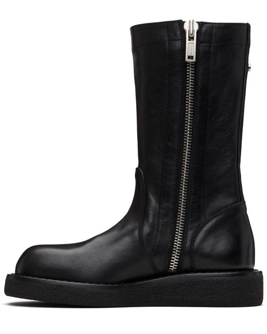 Ann Demeulemeester Black Kasi Mid-Calf Boots