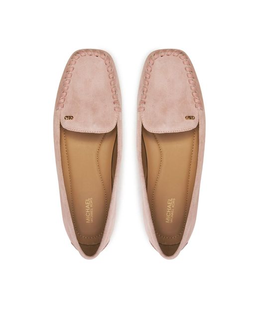 michael kors pink flat shoes