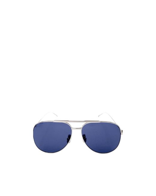 Givenchy Blue Eyewear Gvspeed Aviator Frame Sunglasses for men