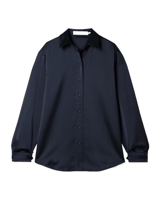 Proenza Schouler Blue Raven Shirt