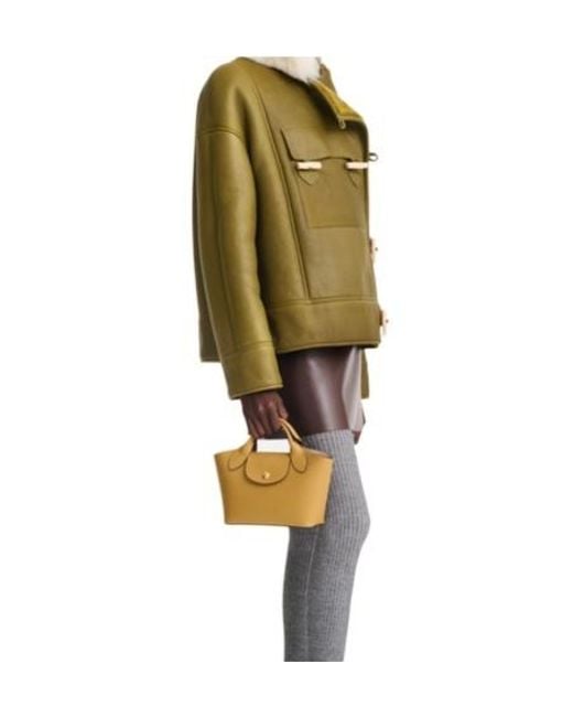 Longchamp Green Épure Xs Tote Bag