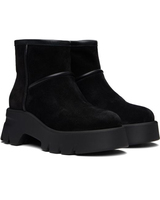 Gianvito Rossi Black Stormy Ankle Boots