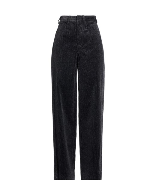 Tory Burch Blue Loose Corduroy Pants