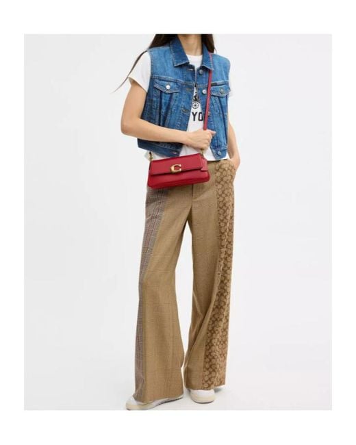 COACH Red Jet Shoulder Bag