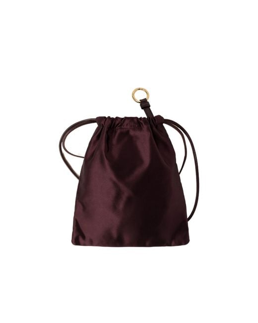 Miu Miu Red Duchesse Pouch