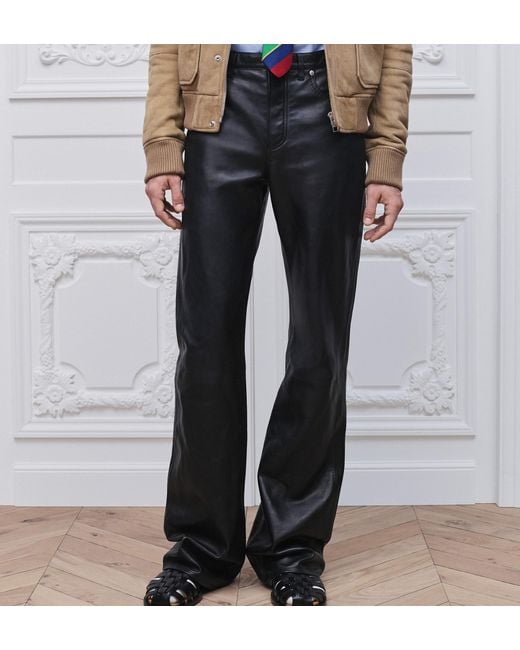 Dior Black Bootcut Pants for men