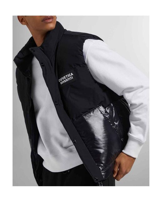 Duvetica Blue Ughetti Quilted Jacket for men