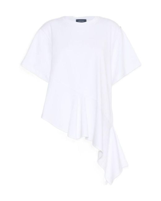 Sportmax White Short-Sleeved T-Shirt