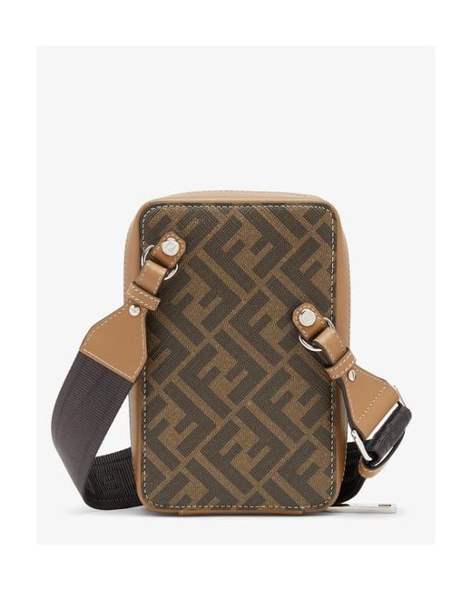 Fendi Green Ff Squared Phone Case for men