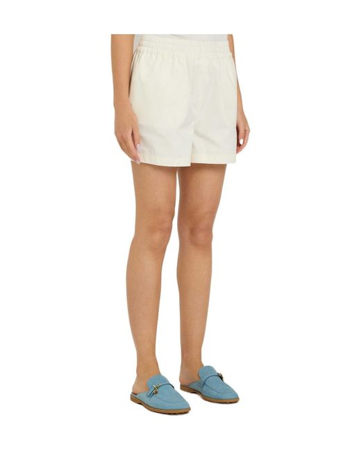 Tod's White Minimalist Casual Versatile Shorts