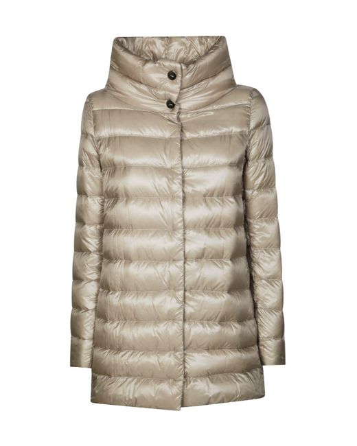 Herno Natural Turtleneck Down Jacket