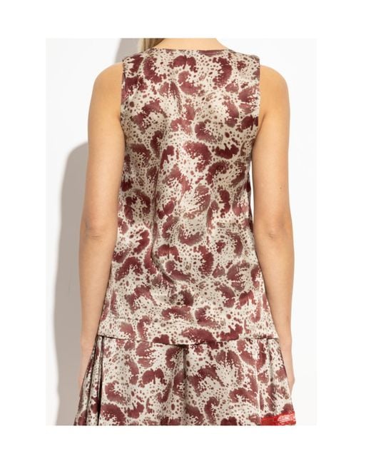 Dries Van Noten Multicolor Graphic Vest