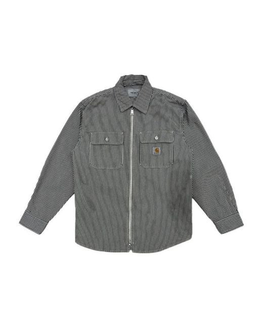 Carhartt Gray Mercer Shirt Jacket for men