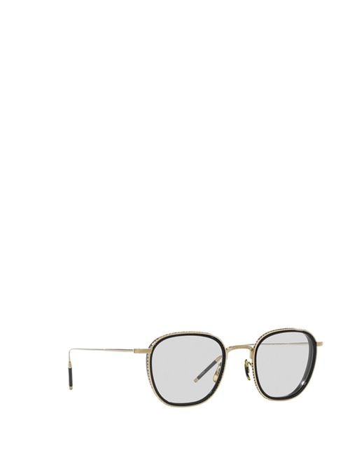 Oliver Peoples White Tk-9 Square-Frame Glasses for men