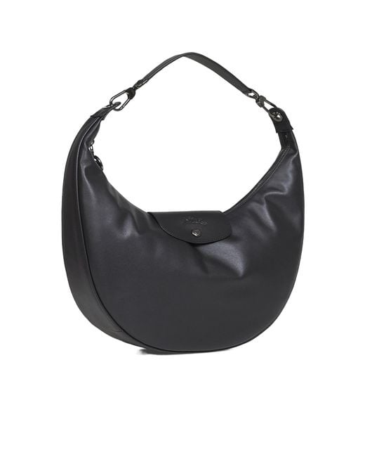 Longchamp Black Le Pliage Xtra L Shoulder Bag